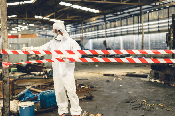 Professional Biohazard technician working in Trenton, UT